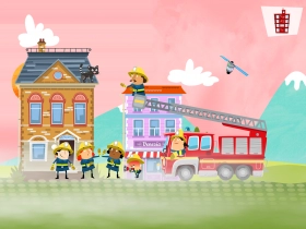 jeu éducatif Ma petite caserne de pompier