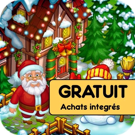 Ferme de Noël du Père Noël tablette ipad android kindle