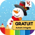 jeu éducatif kids coloring book christmas