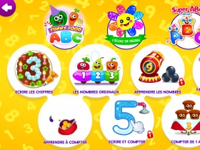 jeu éducatif Drà´le de Nourriture : 123 compte !