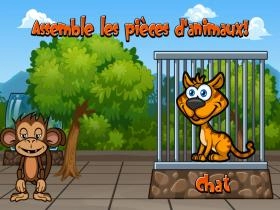 jeu éducatif Puzzles éducatifs Animaux