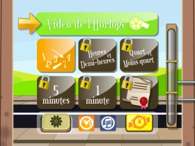 jeu éducatif Apprends l'heure