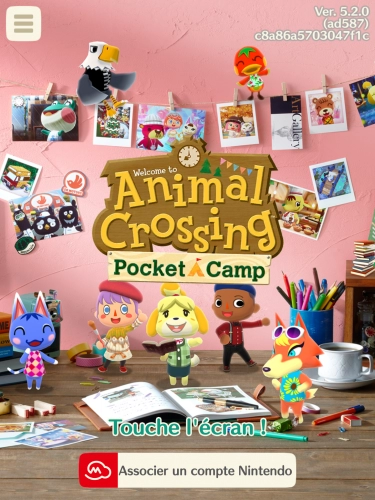 jeu éducatif Animal Crossing: Pocket Camp