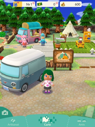 jeu éducatif Animal Crossing: Pocket Camp