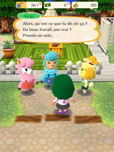 jeu éducatif Animal Crossing: Pocket Camp