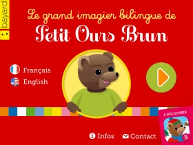 jeu éducatif Le grand imagier de Petit Ours Brun