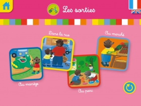 jeu éducatif Le grand imagier de Petit Ours Brun