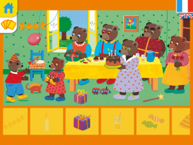 Le grand imagier de Petit Ours Brun jeux mobiles