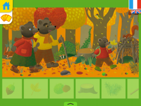 application enfant Le grand imagier de Petit Ours Brun