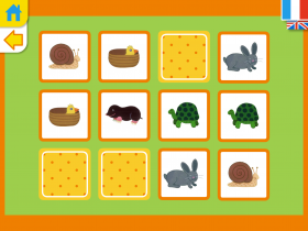 application éducative Le grand imagier de Petit Ours Brun
