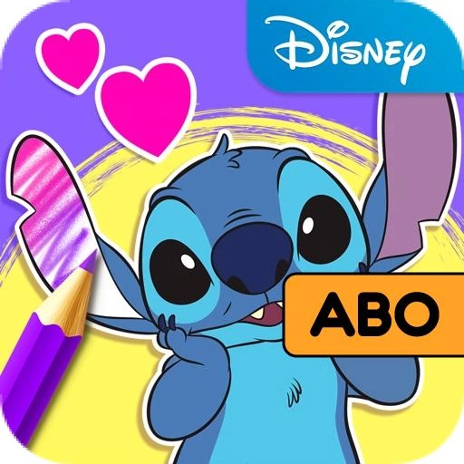 Monde de coloriage Disney  tablette ipad android kindle