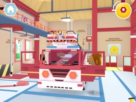 jeu éducatif Dr Panda: Les Pompiers