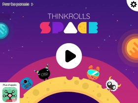 jeu éducatif Thinkrolls Space