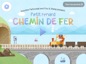 jeu éducatif Petit renard chemin de fer