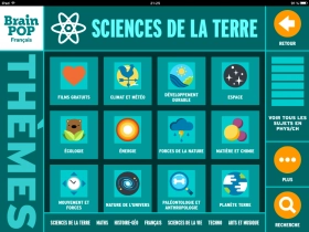 jeu éducatif BrainPOP: Film du Jour