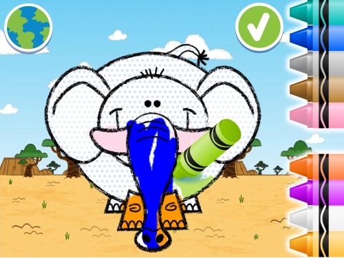 jeu éducatif Créatures Colorées Crayola