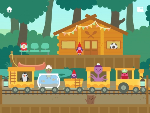 jeu éducatif Sago Mini Train Adventure