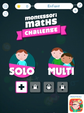 jeu éducatif Montessori Maths Challenge