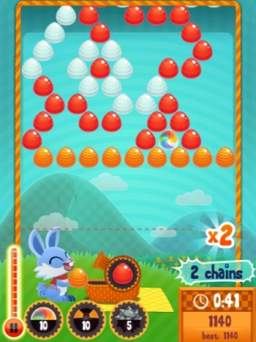 jeu éducatif Bunny Bubble Shooter