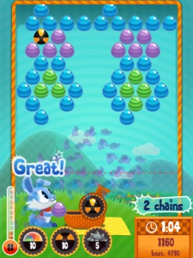 jeu éducatif Bunny Bubble Shooter