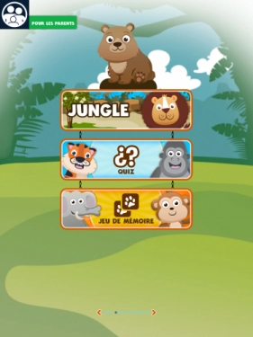 jeu éducatif Cris d'animaux pour enfants