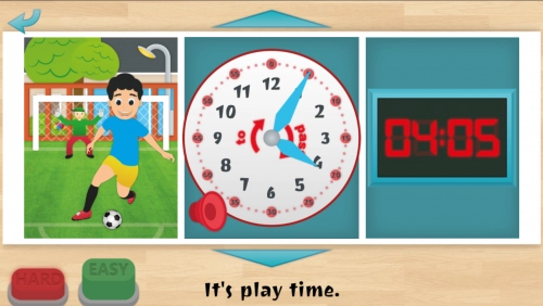 jeu éducatif Horloge et lecture de l'heur‪e‬