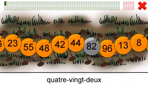 jeu éducatif Nombres en maternelle