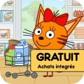 jeu éducatif la famille chat : jeu de magasin !