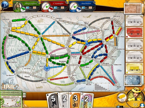 jeu éducatif Les Aventuriers du rail - Jeu de train