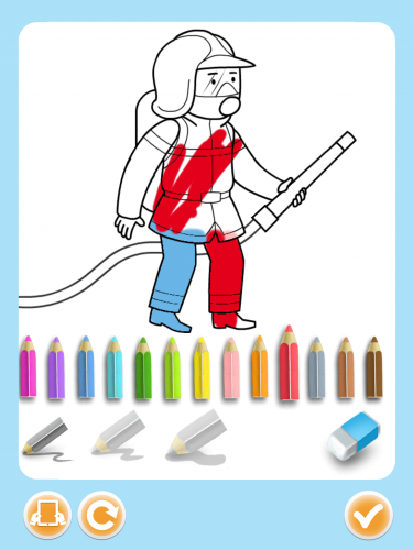 Imagerie Pompiers Interactive jeux mobiles