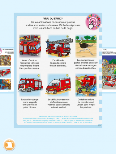 application éducative Imagerie Pompiers Interactive