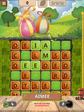 jeu éducatif Mot ver saisons