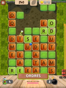 jeu éducatif Mot ver saisons