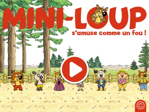 jeu éducatif Mini-Loup s'amuse comme un fou !