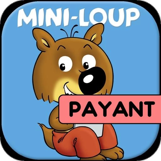Mini-Loup s'amuse comme un fou ! tablette ipad android kindle