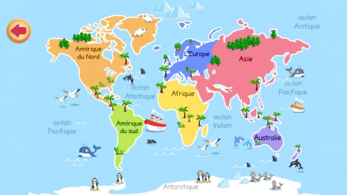 jeu éducatif Preschool Geography Countries