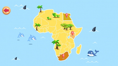 jeu éducatif Preschool Geography Countries