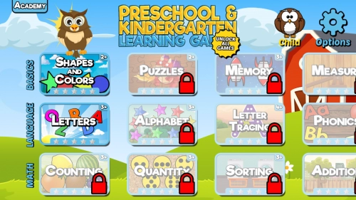 jeu éducatif Preschool & Kindergarten Games