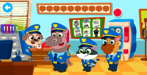 jeu éducatif Policier pour enfants