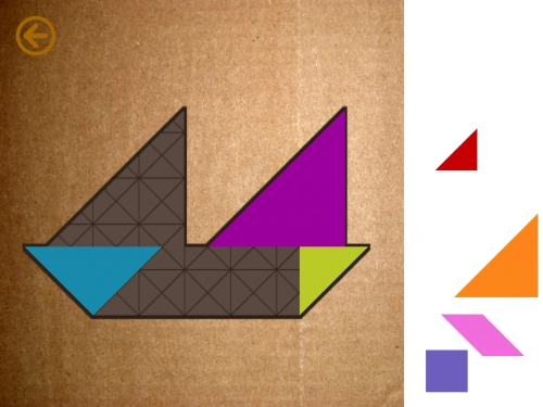 jeu éducatif Jeu de tangram