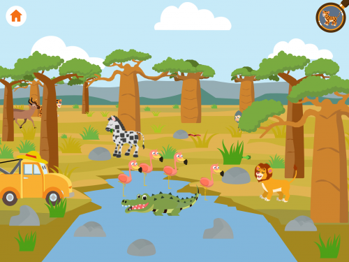 application éducative Super Patrouille des animaux