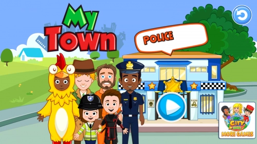 jeu éducatif My Town : Police