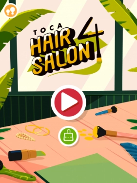 jeu éducatif Toca Hair Salon 4