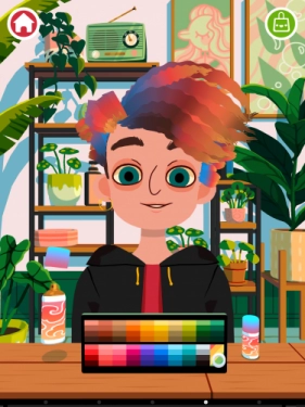 jeu éducatif Toca Hair Salon 4