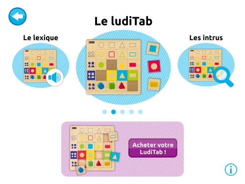 jeu éducatif LudiTab Formes géométriques