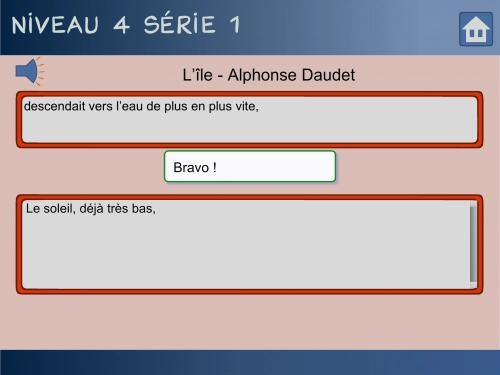 jeu éducatif Meilleur en dictée