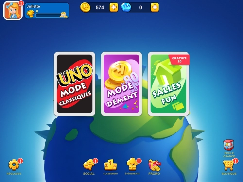 jeu éducatif UNO