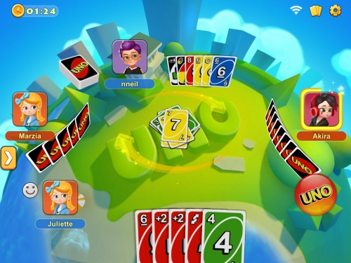 jeu éducatif UNO