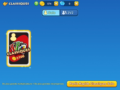 jeu éducatif UNO