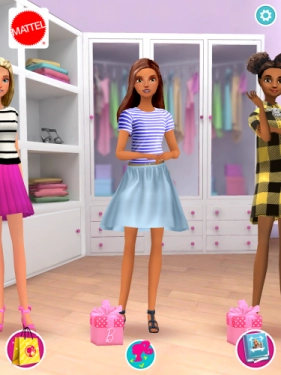 jeu éducatif Barbie Fashion Closet